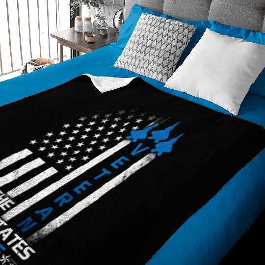 Veteran Air Force Proud Army Veterans Day Baby Blankets