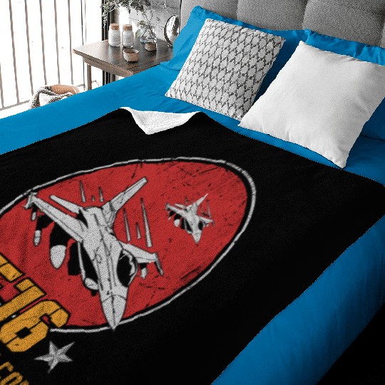 Aircraft Army US Airborne Fighter Pilot Baby Blankets