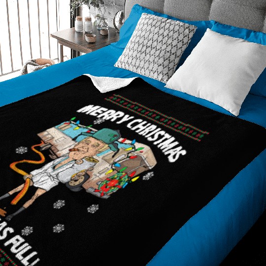 Donald Trump Cousin Eddie Christmas Baby Blankets Shitte