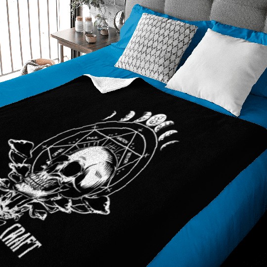 Witchcraft | Occult Goth Witches Baby Blankets