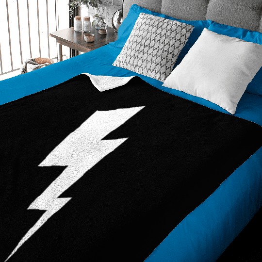 zeus lightening bolt Baby Blankets