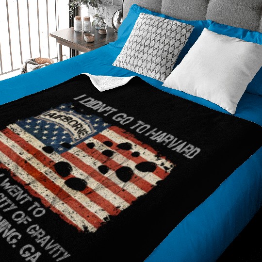 82nd Airborne Division US Army Veteran US Baby Blankets