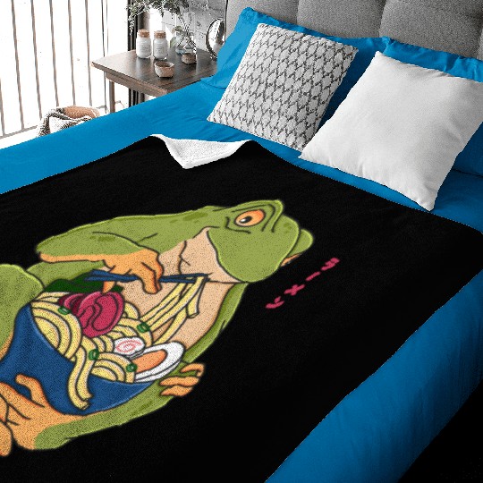 Toad Japanese Ramen Baby Blankets