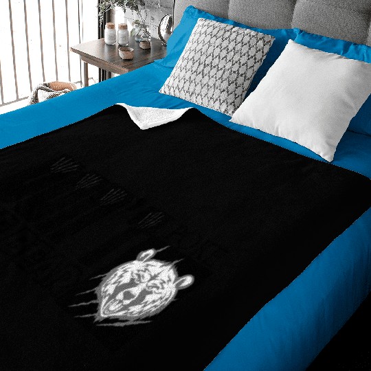 Dont Poke The Bear Baby Blankets