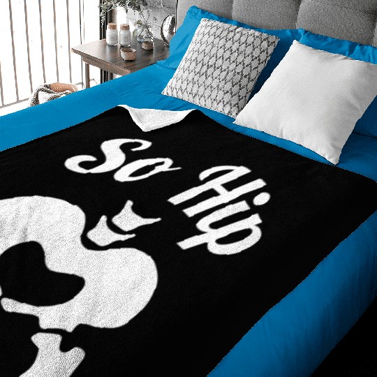 So Hip Anatomy Pun Gift Baby Blankets