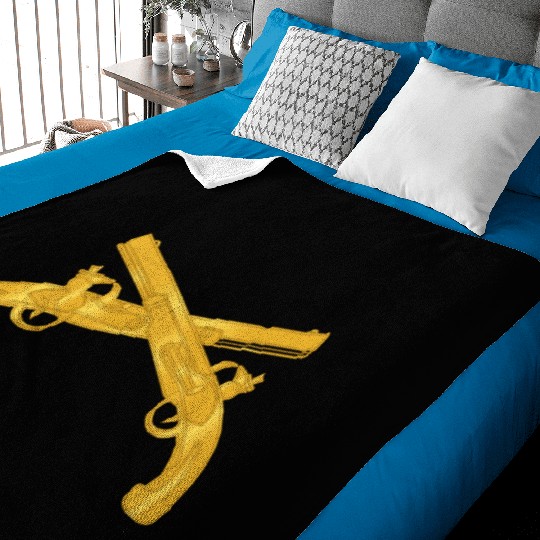 Army Military Police Corps Branch wo Txt Baby Blankets