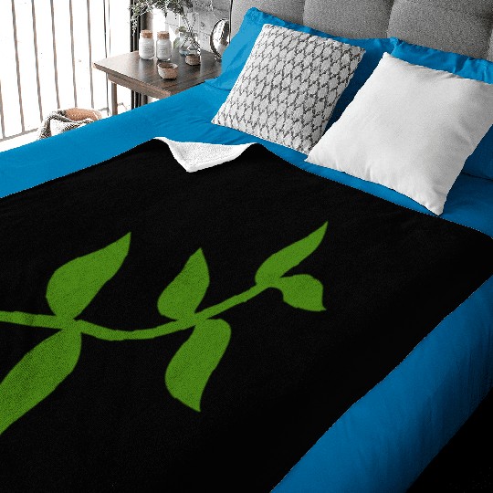 plant olive branch Baby Blankets
