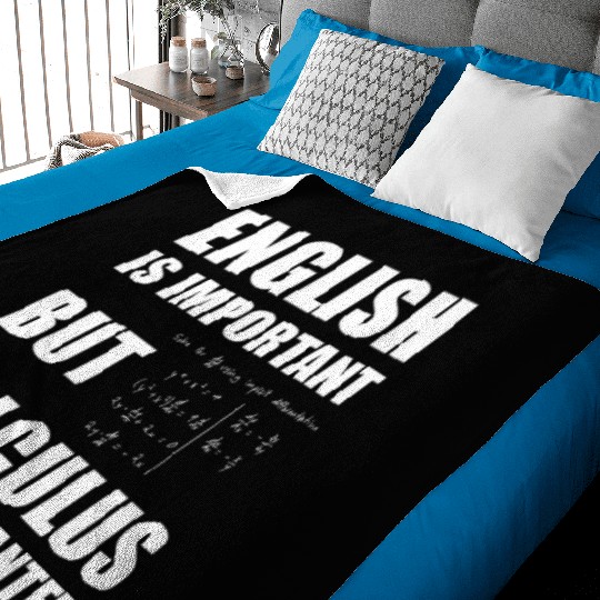 Calculus Mathematics Math Baby Blankets