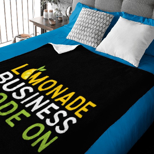 Lemonade Business Mode On Lemon Juice Boss Baby Blankets