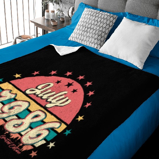 1986 July Best Gift Idea Baby Blankets