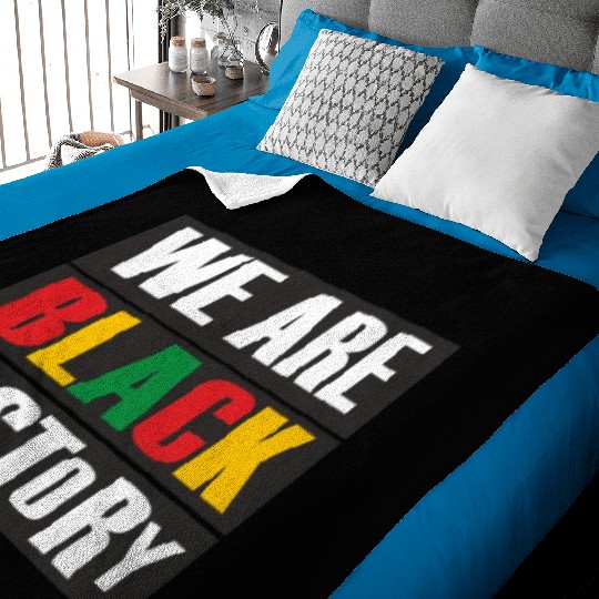 Juneteenth Day 1865, We Are Black History Baby Blankets