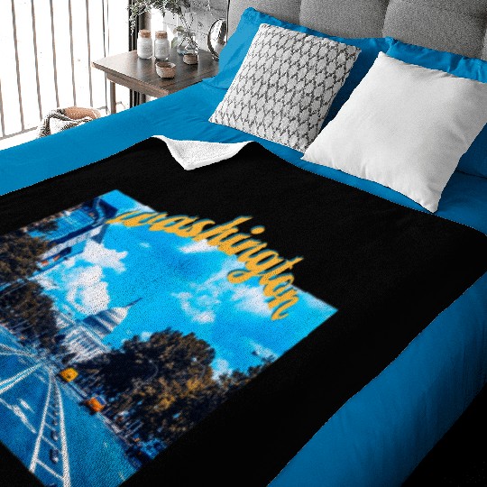 Washington DC Baby Blankets