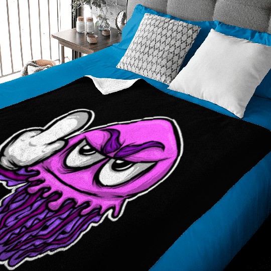 Jelly Fish Middle Finger Jellyfish Baby Blankets