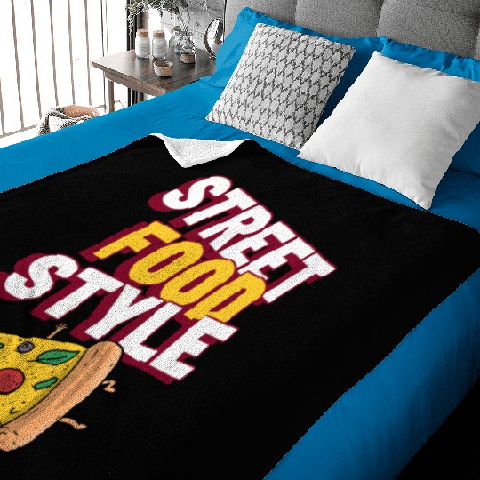 Street food style Baby Blankets