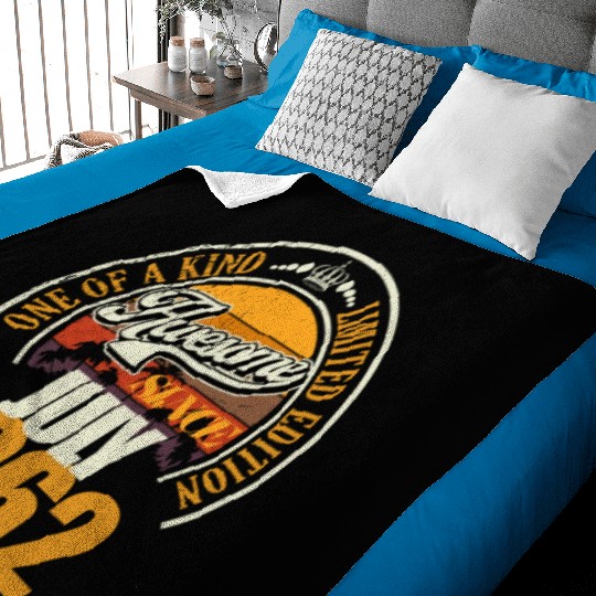 Awesome since July 1962 60th birthday saying 60 Baby Blankets