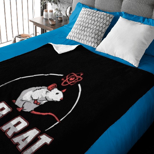 Lab Tech Lab Rat Laboratory Science Technician Baby Blankets