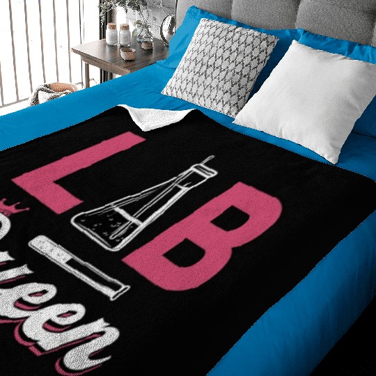 Lab Tech Lab Queen Laboratory Science Technician Baby Blankets