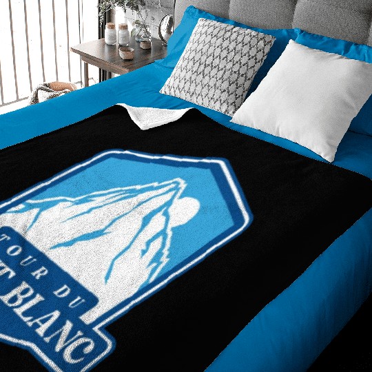 Tour du Mont Blanc Baby Blankets
