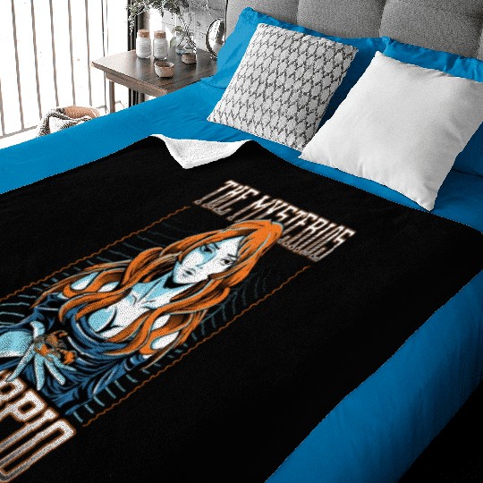 The Mysterious Scorpio Full of Ambition Gift Baby Blankets