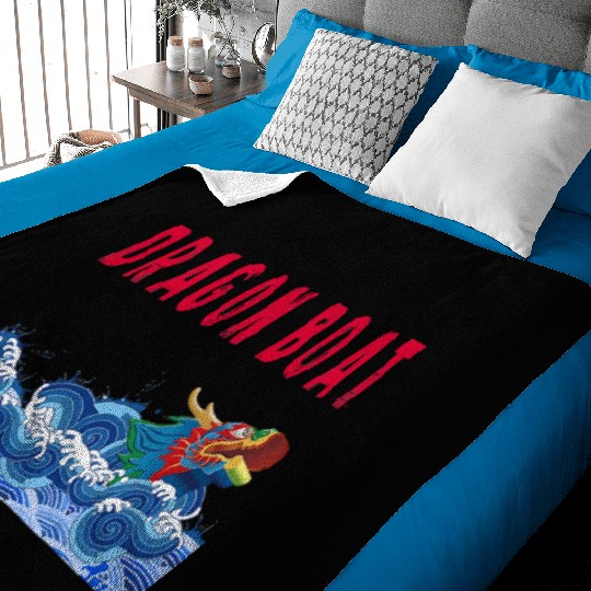 Dragon Boat Gift Dragon Boating Racing Festival Baby Blankets