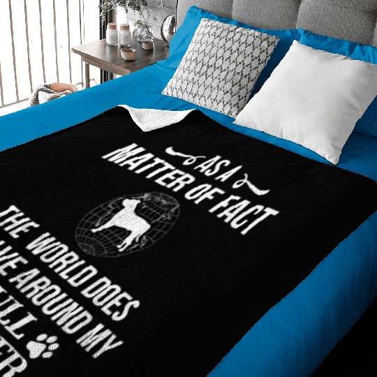 Bull Terrier Owner Dog Puppy Love Fun Cool Gift Baby Blankets