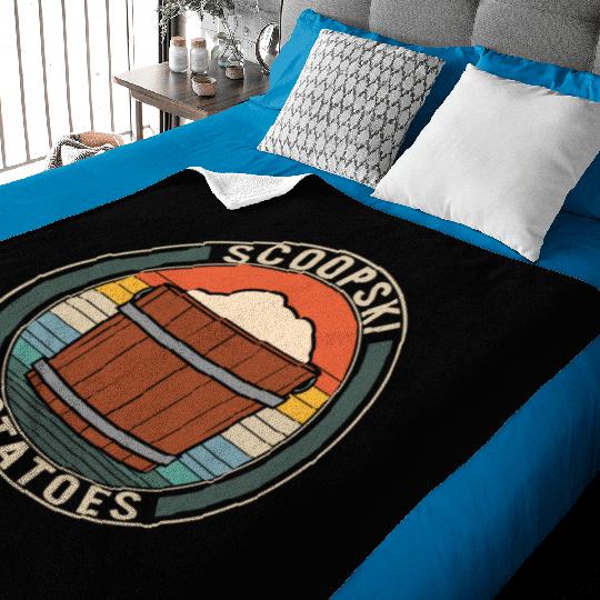 Potato Vegetable Baby Blankets, Scoopski Potatoes,