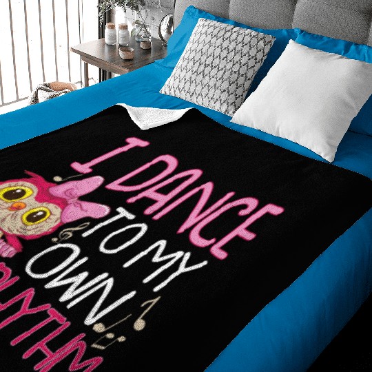 Ballet Ballerina Dance Dancer Dancing Ballet Gift Baby Blankets