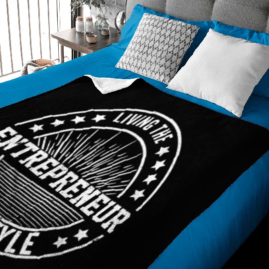 Business Minded Lifestyle Millionaire Mind Gifts Baby Blankets