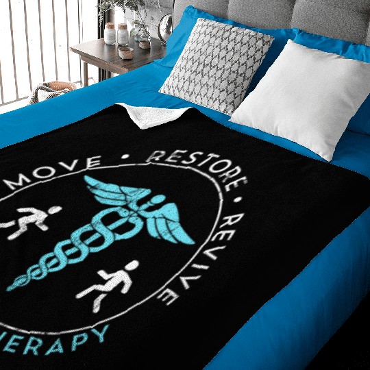 Physical Therapist Baby Blankets