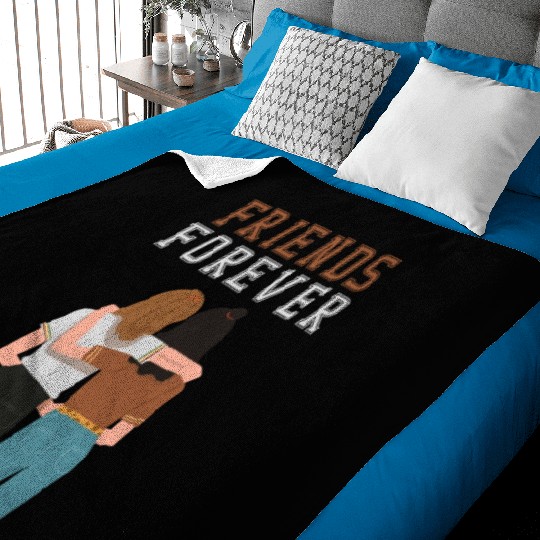 Cool Friends forever Baby Blankets for friendship day to you
