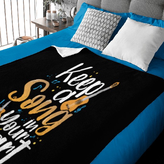 Music Musician Piano Instrument Baby Blankets