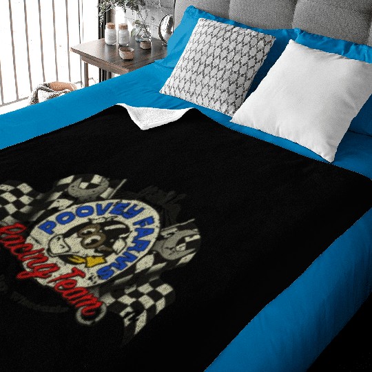poovey farms racing team essential Baby Blankets