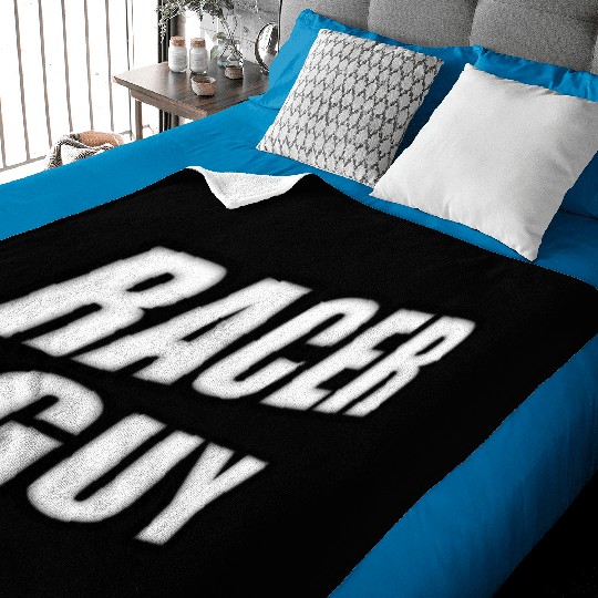 Racer Guy - Racing Baby Blankets