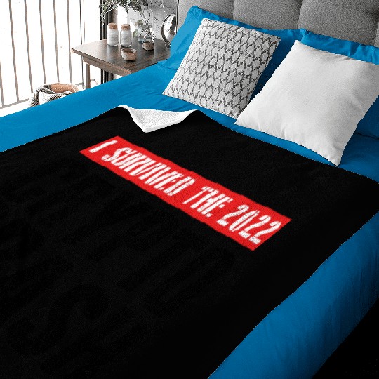 I SURVIVED THE 2022 CRYPTO CRASH Baby Blankets