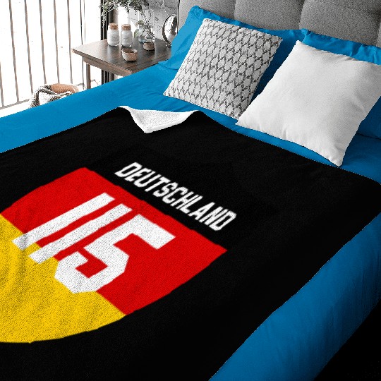 115 germany german deutschland 115 Baby Blankets