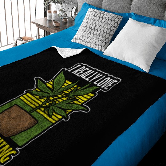 Hemp Stoner Hashish Baby Blankets
