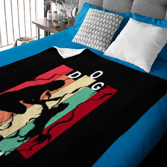 Dog Mom Baby Blankets