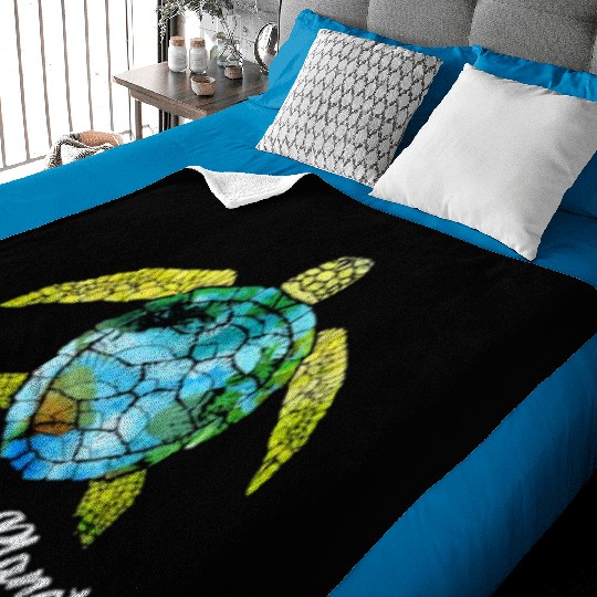Save The Planet Earth Day Save Turtles Sea Life Baby Blankets