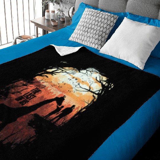 The Last of Us Joel and Ellie Family Baby Blankets