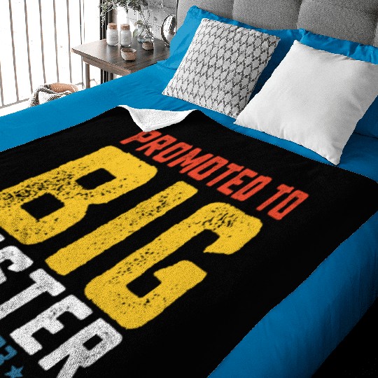 Promoted To Big Sister Est 2023 Baby Blankets