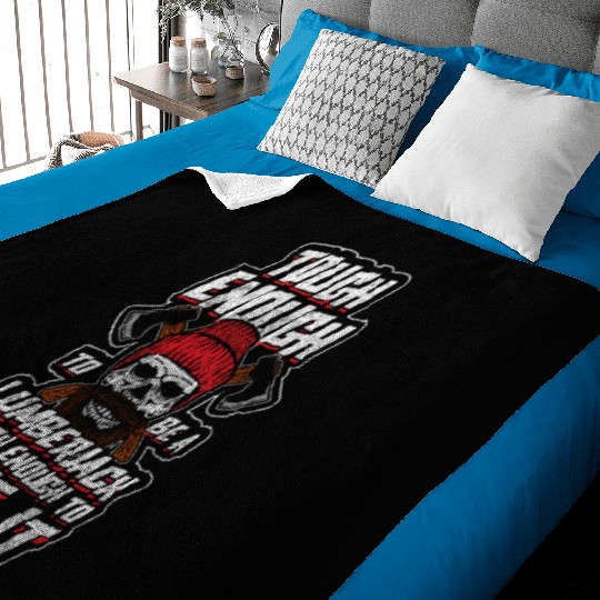 Forest Ax Chainsaw Baby Blankets