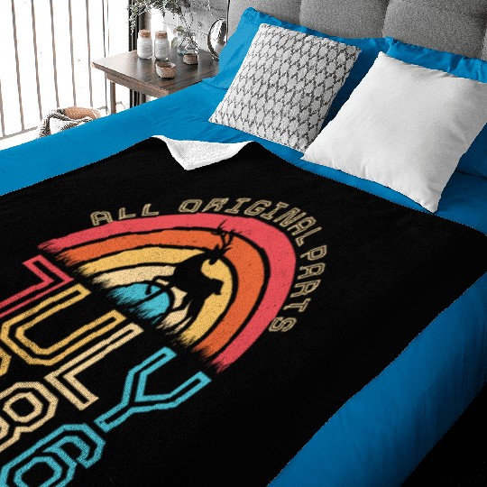 July 1986 Vintage Baby Blankets