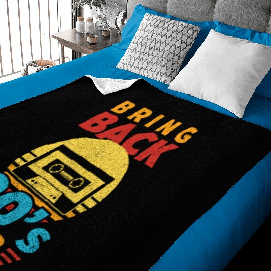 I Love The 90s Bring Back The 90s R&B Baby Blankets