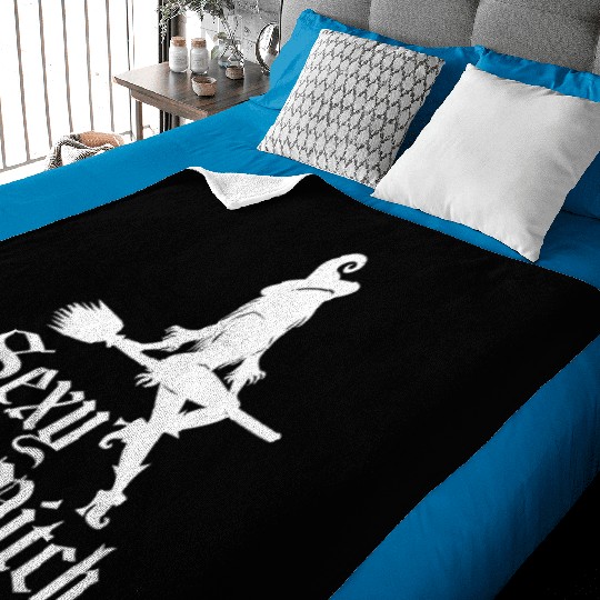 Sexy Witch Baby Blankets