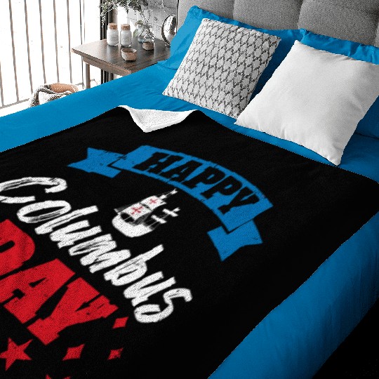 Columbus Day Italian Pride Baby Blankets