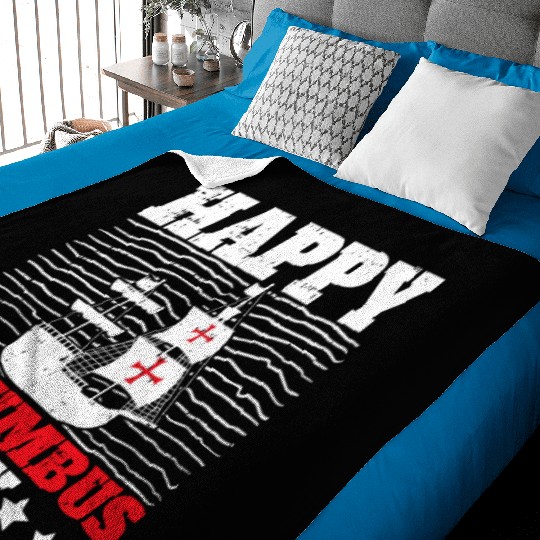 Columbus Day Italian Pride Baby Blankets