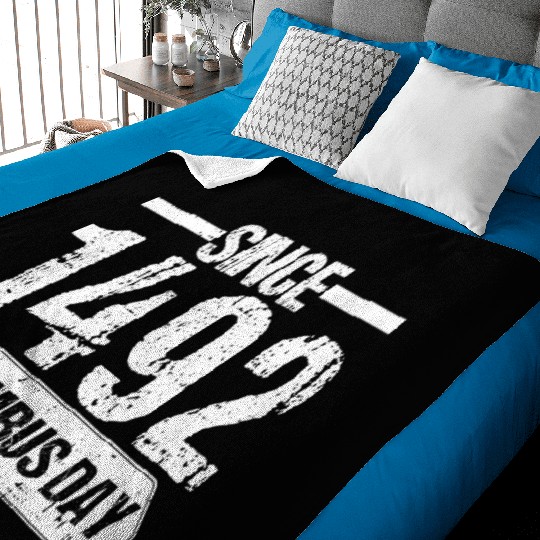 Columbus Day Italian Pride Baby Blankets