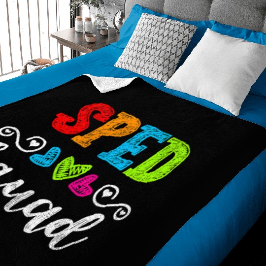 Back To School Team Gift For Special Ed Teacher Baby Blankets