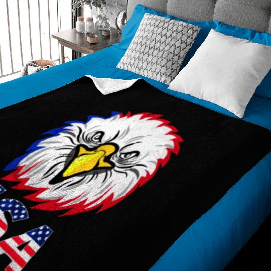 Independence Day 2022 USA Baby Blankets