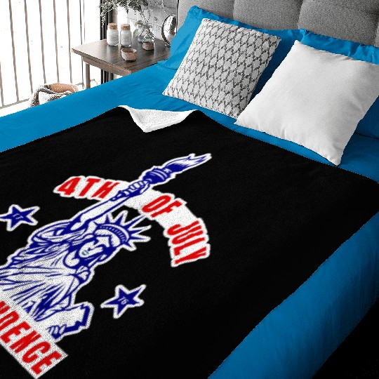 Independence Day 2022 USA Baby Blankets